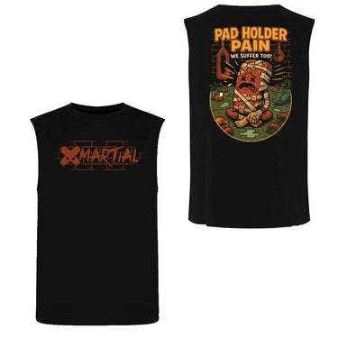 Muay Thai Shirts Pad Holder Pain XMARTIAL