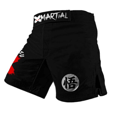 Kanji Black 2.0 Hybrid BJJ Shorts XMARTIAL
