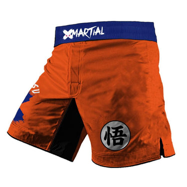 Kanji Orange 2.0 Hybrid BJJ Shorts XMARTIAL