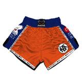 Kanji Orange Muay Thai Shorts XMARTIAL