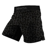 Kids Grappling Shorts Black Leopard X-Tech 25 Series XMARTIAL