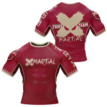 Kill Level XMartial Fight Team BJJ Rash Guard XMARTIAL