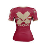Kill Level XMartial Fight Team Women's BJJ Rash Guard XMARTIAL
