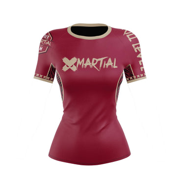 Kill Level XMartial Fight Team Women's BJJ Rash Guard XMARTIAL