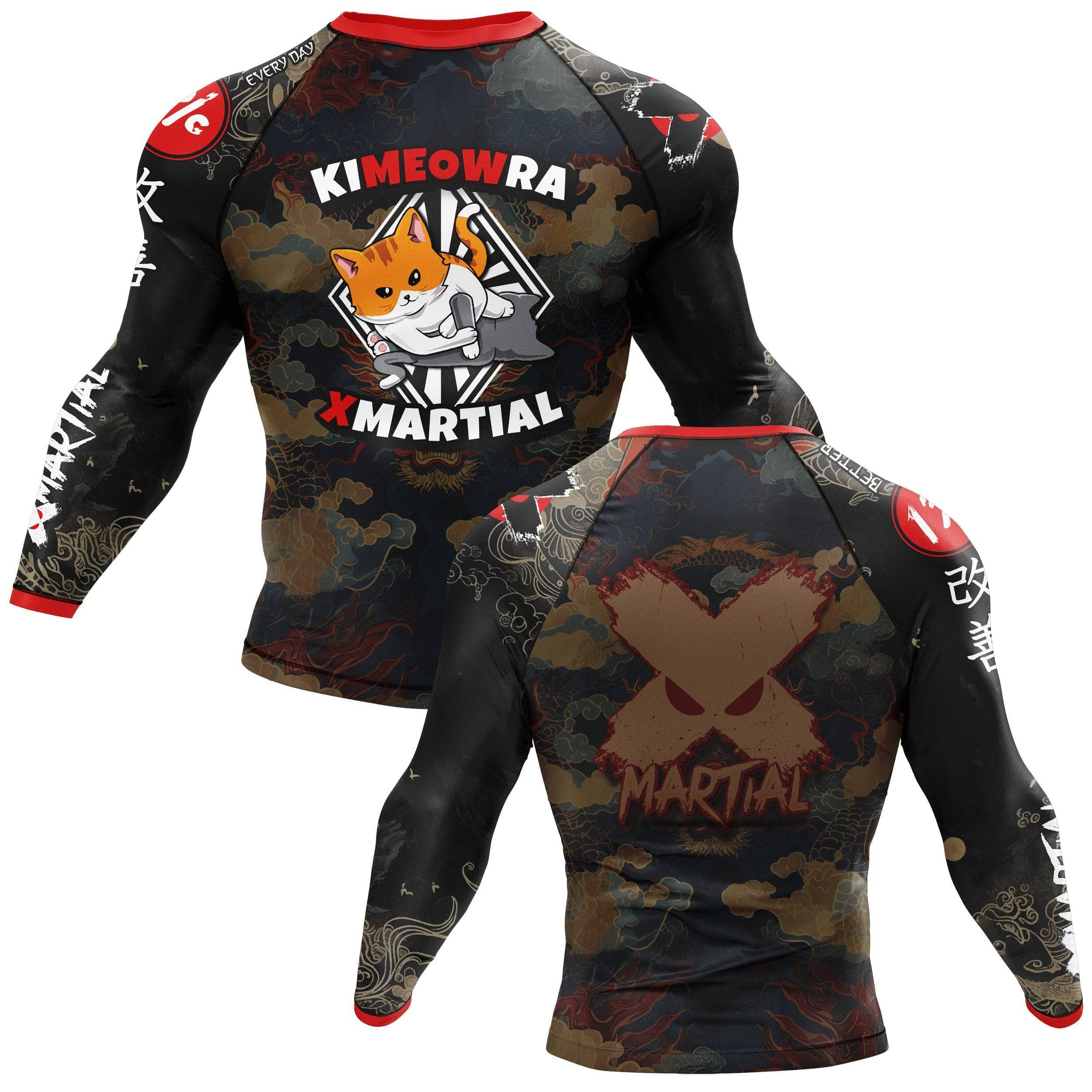 Kimeowra BJJ Rash Guard - XMARTIAL
