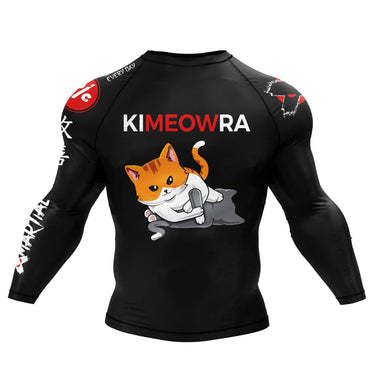 Kimeowra Long Sleeve Black Compression Shirt XMARTIAL