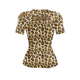 Leopard Women's BJJ Rash Guard XMARTIAL
