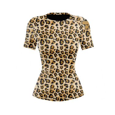 Leopard Women's BJJ Rash Guard XMARTIAL