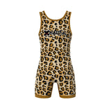 Leopard Wrestling Singlet XMARTIAL