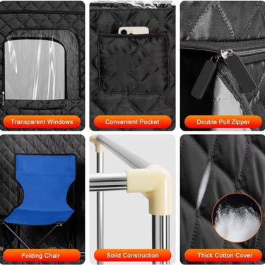 Luxe Tent Portable Steam Sauna XMARTIAL