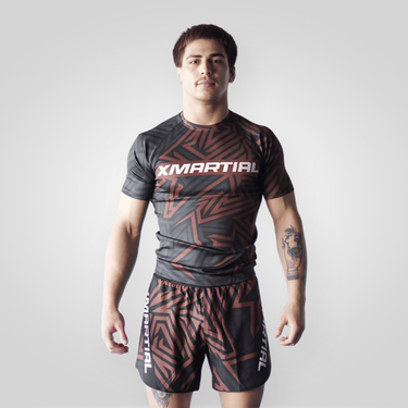 Maze Rank BJJ Rash Guard XMARTIAL