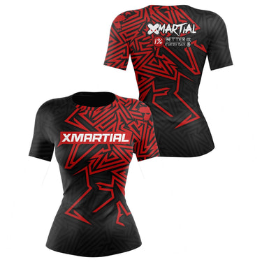 Maze Women's Rank BJJ Rash Guard XMARTIAL