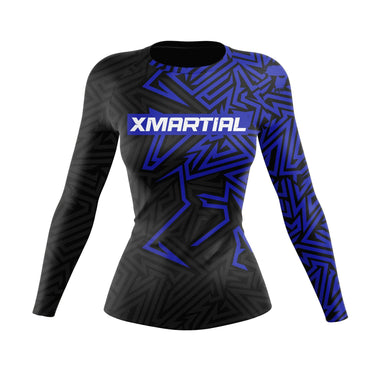 Maze Women's Rank BJJ Rash Guard XMARTIAL