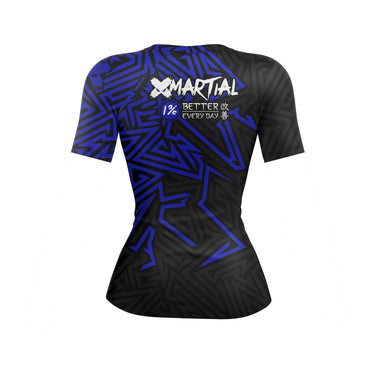 Maze Women's Rank BJJ Rash Guard XMARTIAL