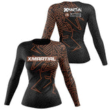 Maze Women's Rank BJJ Rash Guard XMARTIAL