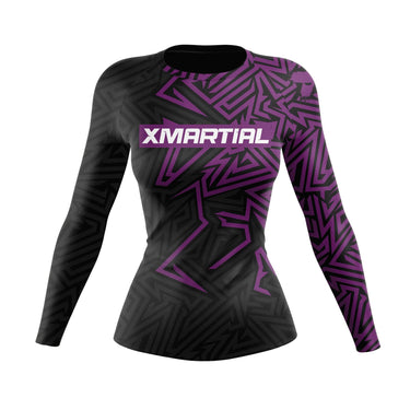 Maze Women's Rank BJJ Rash Guard XMARTIAL