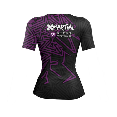 Maze Women's Rank BJJ Rash Guard XMARTIAL