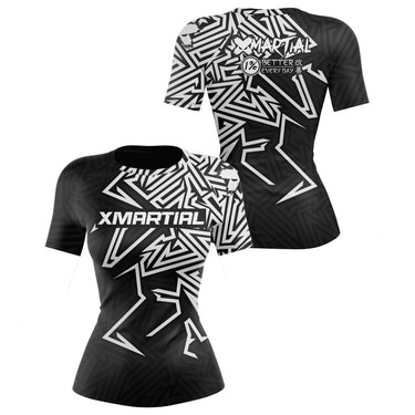 Maze Women's Rank BJJ Rash Guard XMARTIAL