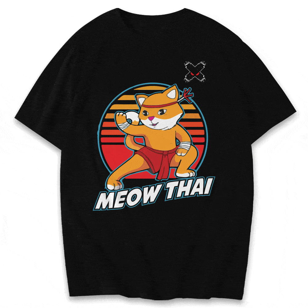 Meow Thai Shirts & Hoodie XMARTIAL