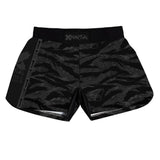 MMA Shorts Black Tiger Camo X-Tech 25 Series XMARTIAL
