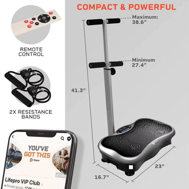 Motion Vibration Plate Exercise Machine XMARTIAL