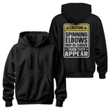 Muay Thai Hoodie Caution XMARTIAL