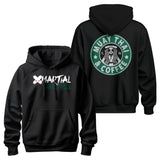 Muay Thai Hoodie Coffee Before Training XMARTIAL