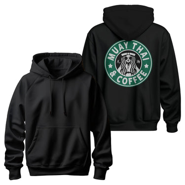 Muay Thai Hoodie Coffee Before Training XMARTIAL