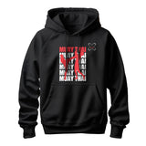 Muay Thai Hoodie Diagonal Kick XMARTIAL