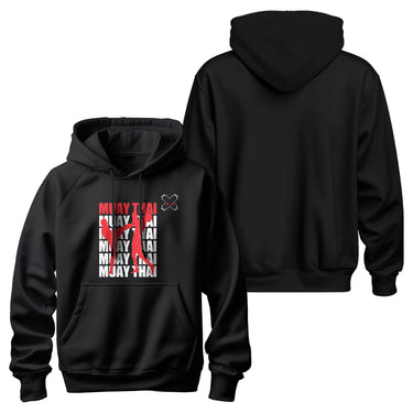 Muay Thai Hoodie Diagonal Kick XMARTIAL