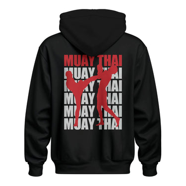 Muay Thai Hoodie Diagonal Kick XMARTIAL