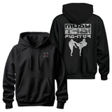 Muay Thai Hoodie Fighter Kick XMARTIAL
