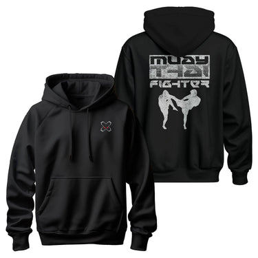 Muay Thai Hoodie Fighter Kick XMARTIAL