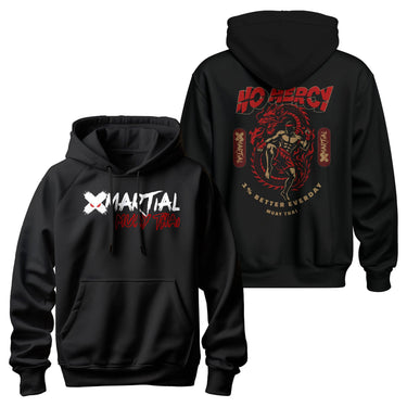 Muay Thai Hoodie No Mercy XMARTIAL
