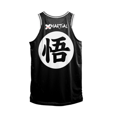Muay Thai Shirt Kanji Black XMARTIAL