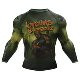 NecroRoll BJJ Rash Guard XMARTIAL