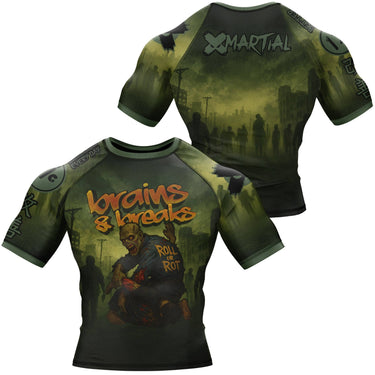 NecroRoll BJJ Rash Guard XMARTIAL