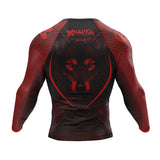 Night Wolf BJJ Rash Guard XMARTIAL