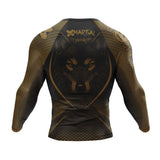 Night Wolf BJJ Rash Guard XMARTIAL