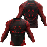 Night Wolf BJJ Rash Guard XMARTIAL