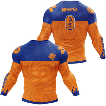 Ninja Blaze BJJ Rash Guard XMARTIAL