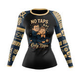No Taps Only Naps Women's BJJ Rash Guard XMARTIAL