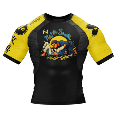 North South 69 BJJ Rash Guard XMARTIAL