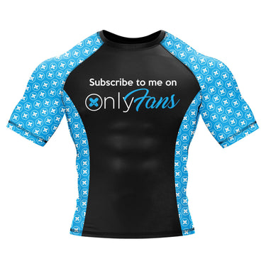 Only Fans Shortsleeve BJJ Rash Guard XMARTIAL