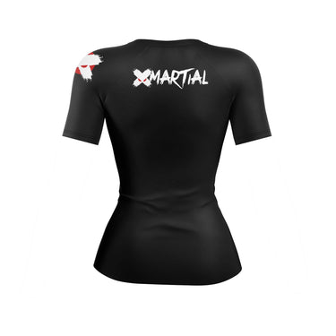 Panda Chair Shot Women’s BJJ Rash Guard XMARTIAL