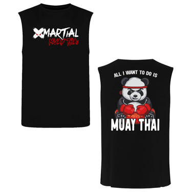 Panda Man Muay Shirts XMARTIAL