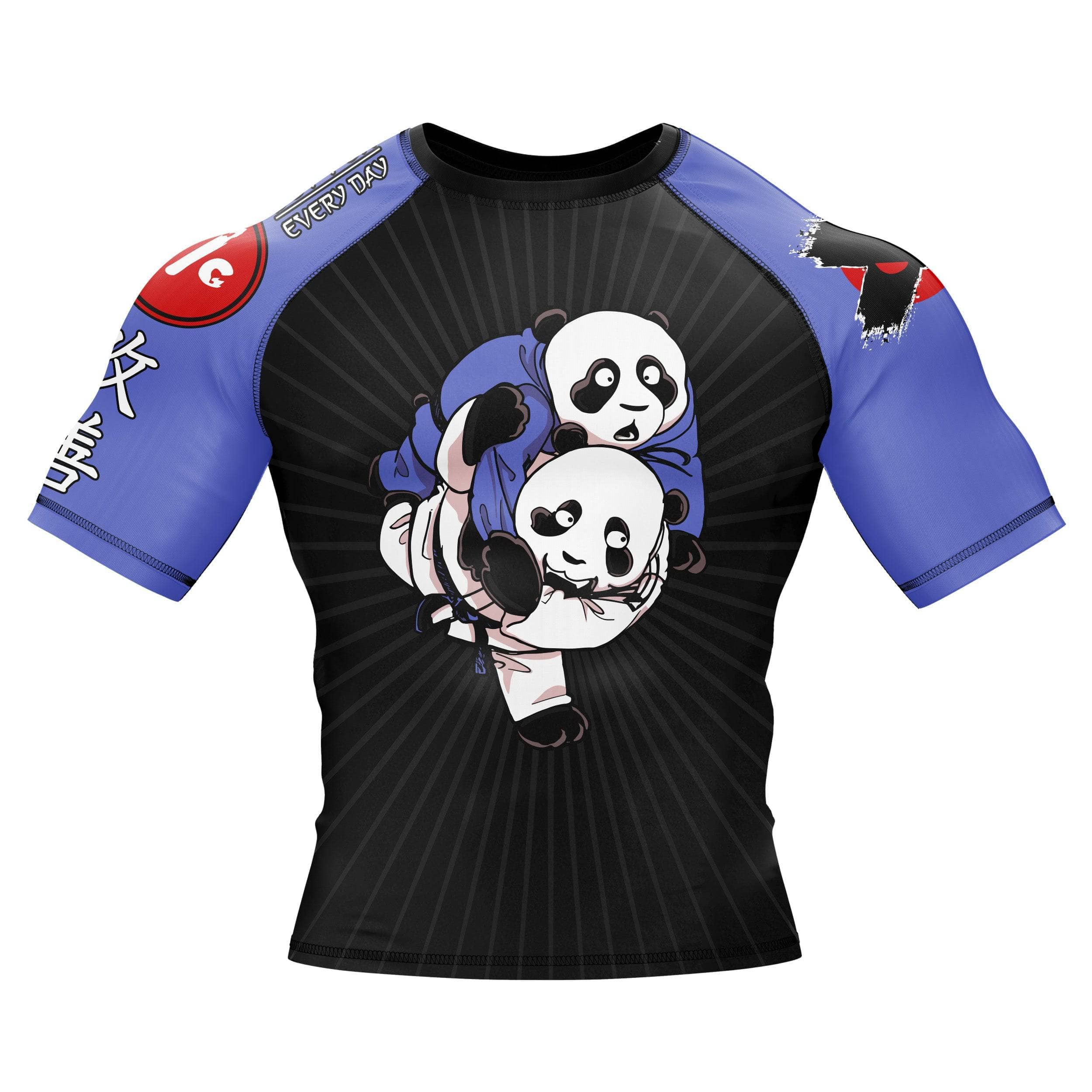 Panda Slam BJJ Rash Guard XMARTIAL