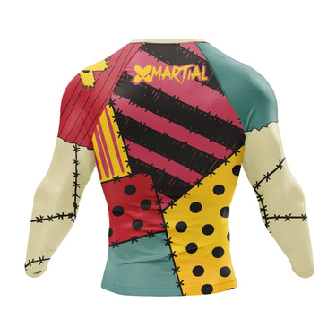 Patchwork Grip BJJ Rash Guard XMARTIAL