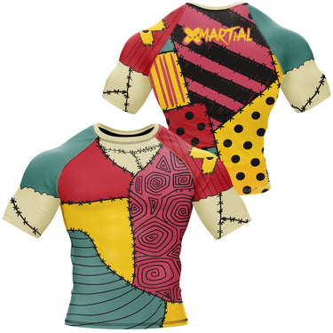 Patchwork Grip BJJ Rash Guard XMARTIAL