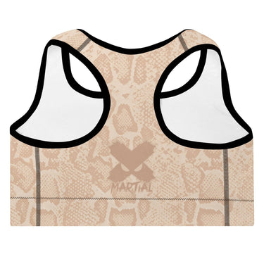 Phyton Camo Women's Padded Sports Bra XMARTIAL
